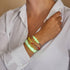 Harvest Ombre | .925 Sterling Silver | Firefly Glass Bracelet